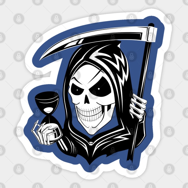 Halloween Death Sticker by holidaystore